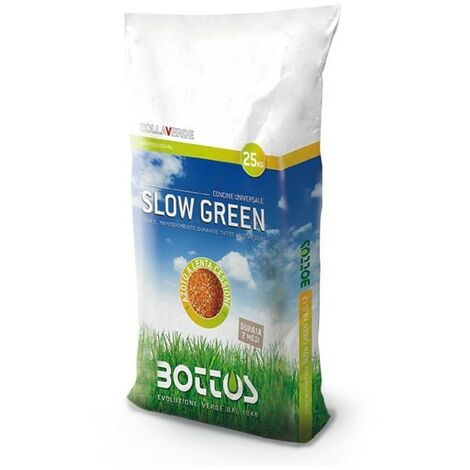 Lento Verde 22-5-10 + 2 MgO - Fertilizante para el jardín de 25 Kg