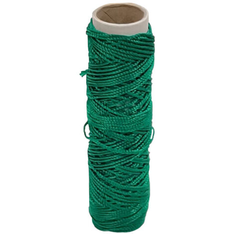 LENZA P/MURATORE IN PP VERDE  25 M- 5,0 pz