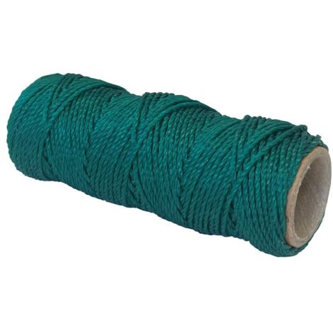 Lenza per muratore col. verde mt. 250 -