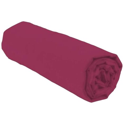 Lenzuolo con angoli aderenti Lovely Home LH71616 Fucsia 140 x 190 + 25 cm