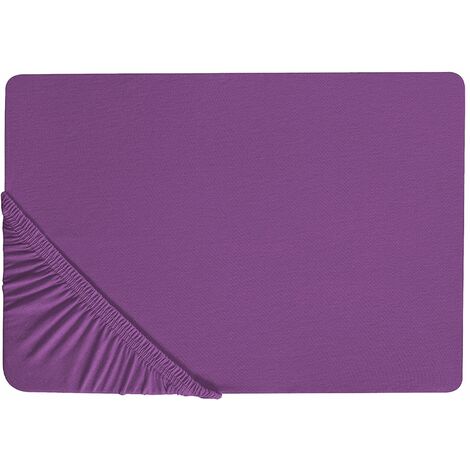 SET LENZUOLA AVERI COLORE VIOLA STAMPATO MOTIVI FLOREALE 200X200+