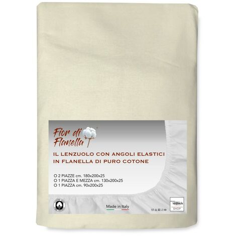 Biancheria Da Letto In Flanella Bierbaum – 100% Cotone, Oro 40, Misura 135x200 + 80x80 Cm