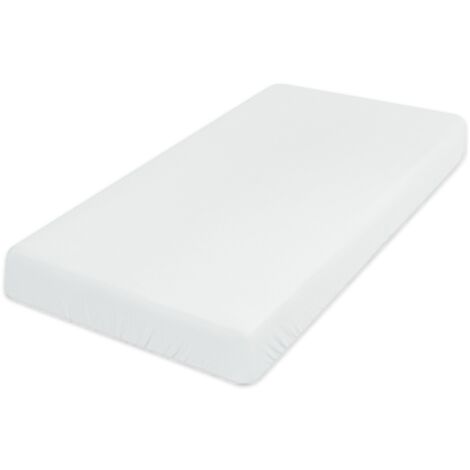 Lenzuolo con angoli in MUSSOLA in scatola 70x140x10