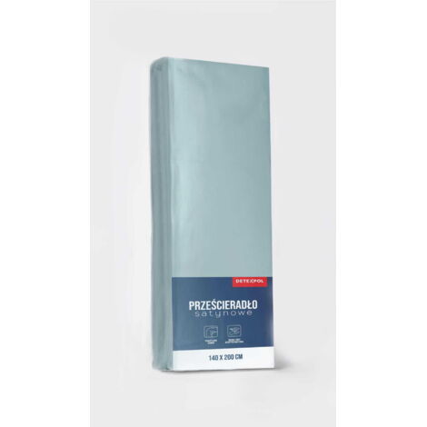 Lenzuolo con angoli in raso 90x200 microfibra menta