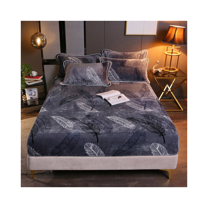 Lenzuolo con angoli in velluto caldo invernale