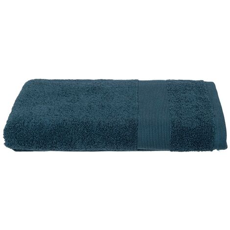 Lenzuolo doccia in cotone praia 70x130cm blu egeo - Atmosphera créateur d'intérieur
