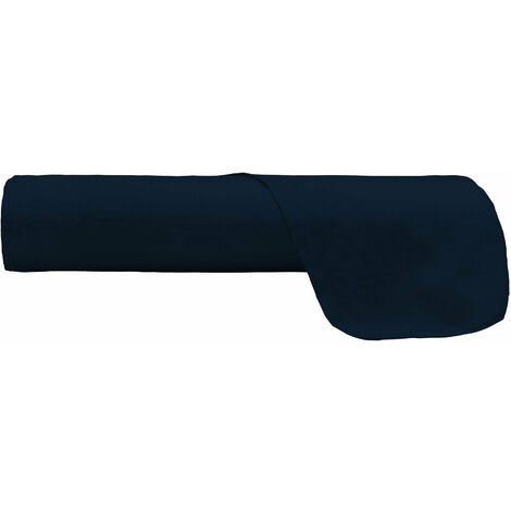 Lenzuolo Sopra in Tinta Unita Blu Scuro Matrimoniale Maxy