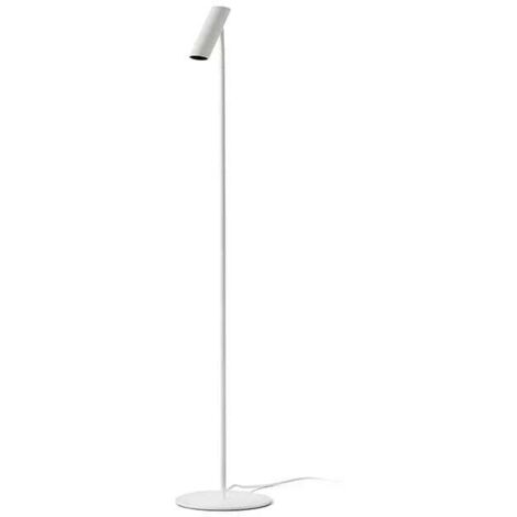 LEO pie de salón blanco LED 43798