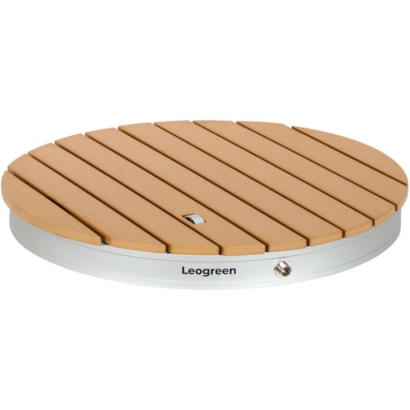Douche de Jardin, Douche Exterieur Piscine, Jusqu'à 4M de Hauteur de Jet Réglable, Résistant uv, Circulaire - Leogreen