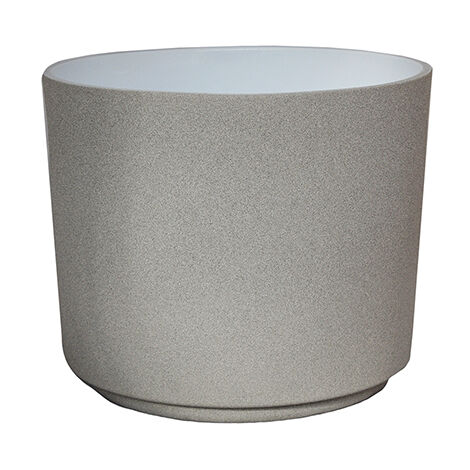 Leon Planter - Ceramic - L32 x W32 x H27 cm - Cement