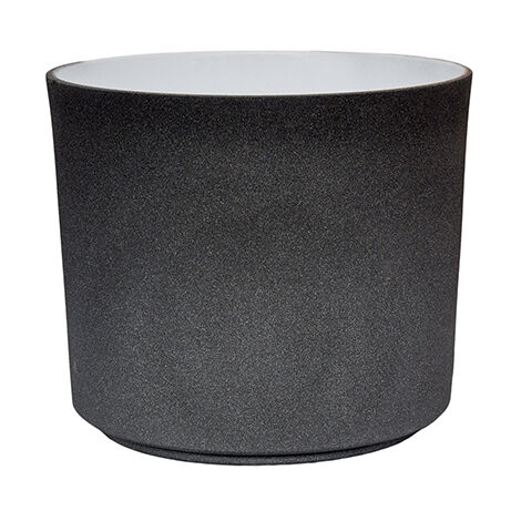 Leon Planter - Ceramic - L32 x W32 x H27 cm - Granite