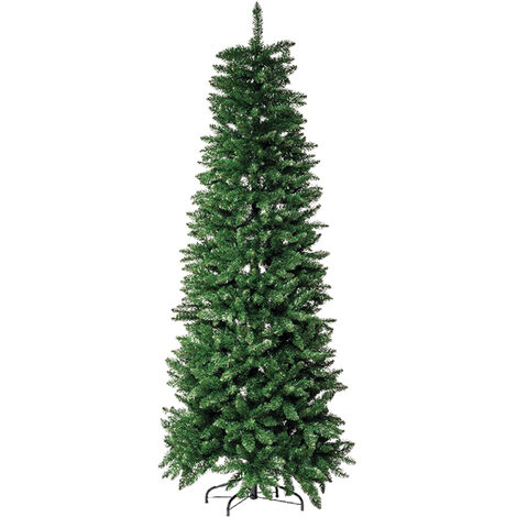 Leon Slim Weihnachtsbaum H.240 cm - Basis 95 cm - 1348 Zweige