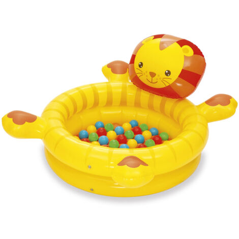 Leone Piscina Gonfiabile Con Palline 111x61cm