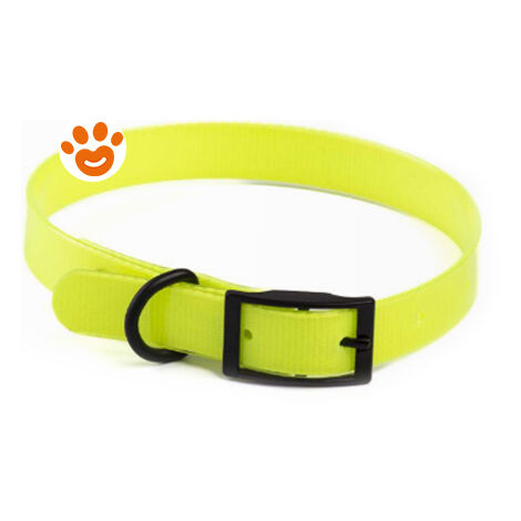 Leopet Collare Riflettente In Biothene  - Leopet Collare Riflettente In Biothene - Giallo, 2,5 x 60 cm
