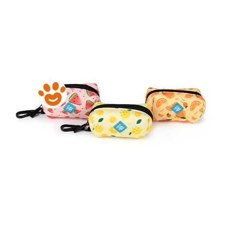 Leopet Dispenser Fruit Series Porta Sacchetti Igienici  - Leopet Dispenser Fruit Series Porta Sacchetti Igienici - Confezione Da 1 Pezzo (Colori Assortiti)