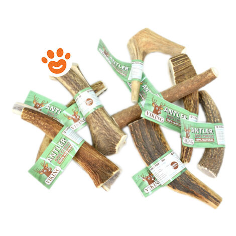 Leopet Dog Snack Natural Corna di Cervo  - Leopet Dog Snack Natural Corna di Cervo - Confezione Taglia M 80-120 gr