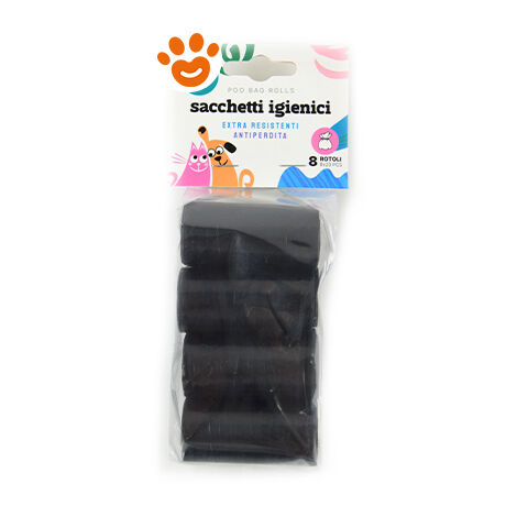 LeoPet Sacchettini Igienici Portatili  - LeoPet Sacchettini Igienici Portatili - Confezione Da 8 Pezzi