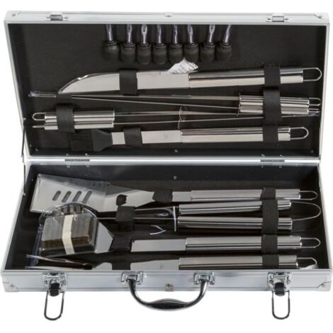 Leopold Vienna Grillkoffer 18 teilig 8x24x27        LV01070
