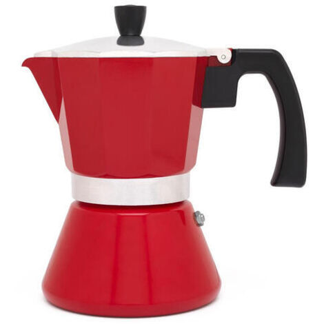 Leopold Vienna LV113007 cafetera manual Cafetera italiana 0,31 L Rojo