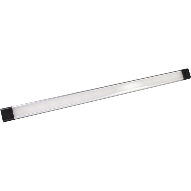 Tibelec - Réglette led noir 8W max, 580 lm, intensité variable 3000 à 6500K, inter. infrarouge, garantie 5 ans Tibelec - Réglette led noir 8W max, 580 lm, intensité variable 3000 à 6500K, inter. infrarouge, garantie 5 ans