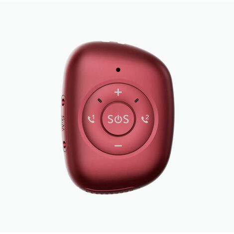 LEOTEC SMART TRACKER ANTI-PERDIDA 4G ROJO GPS