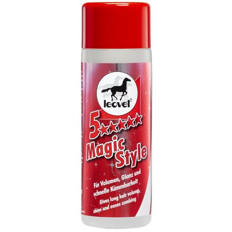 Leovet 5-Sterne Magic Style 200 ml Langhaarpflege Pferdepflege Pferdehaarpflege
