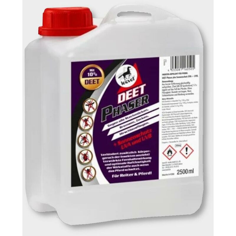 Leovet Deet Phaser 2500 ml contre les insectes qui piquent