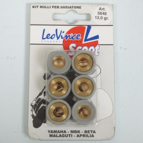 leovince variator roll roller für roller yamaha 125 xmax 20x12