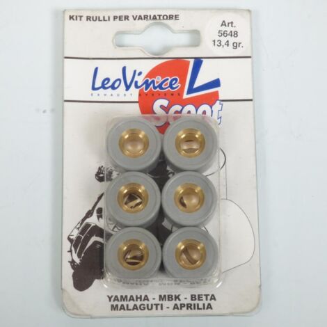 leovince variator roller rolle für roller yamaha 125 xmax 20x12