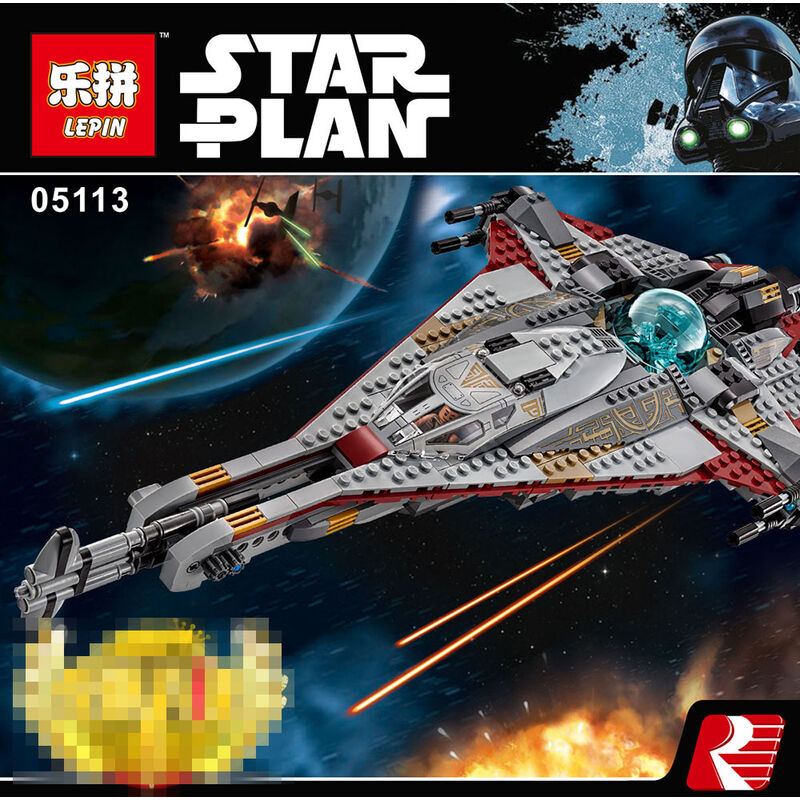 

05113 800 piezas Star Wars The Arrowhead Kit de bloques de construccion - Lepin