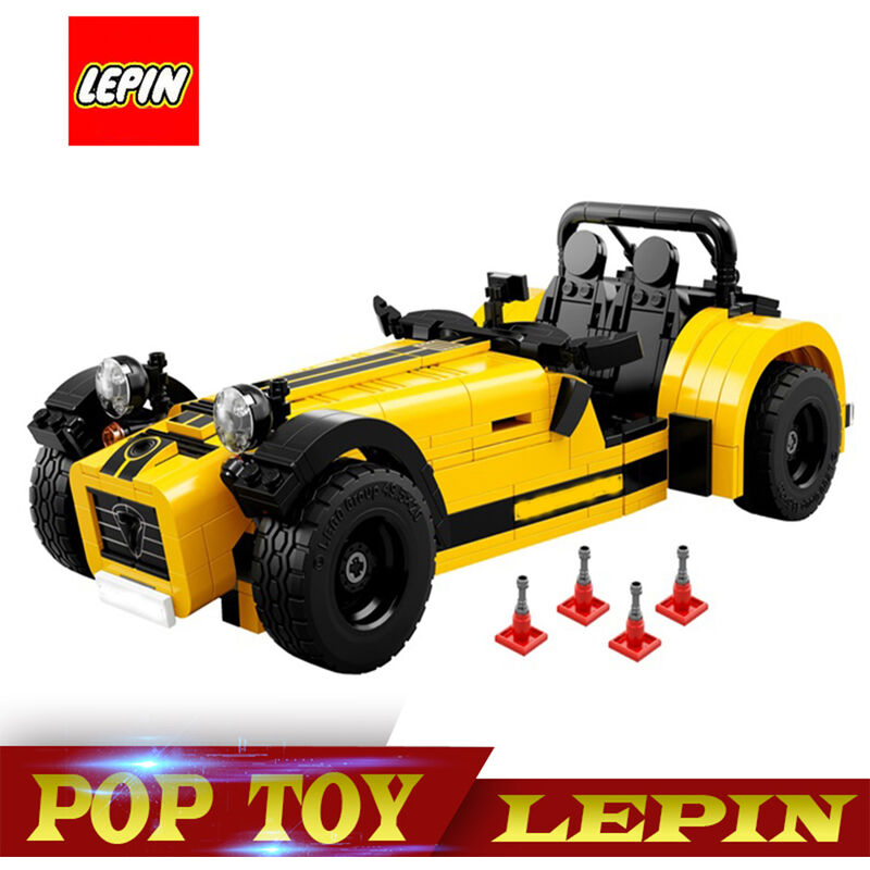 

21008771pcs Technic Series Caterham Seven 620R Modelo de bloques de construccion Kit de ladrillos - Lepin