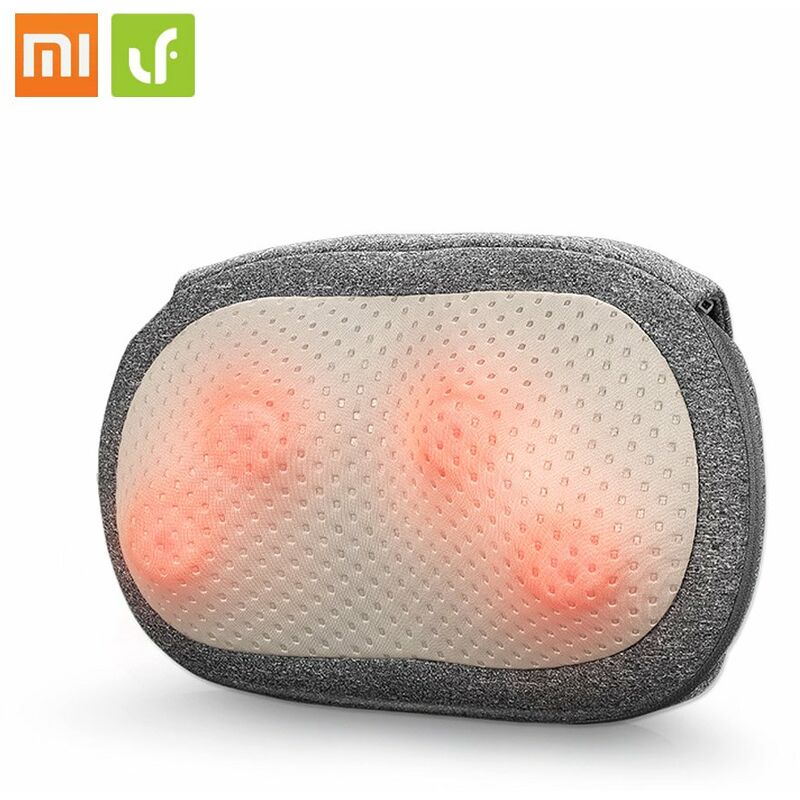

Lefan Lf, almohada de masaje calida inalambrica, temperatura 3D, PTC electrico, compresor caliente, hombro, cuello, cintura, pierna, masajeador