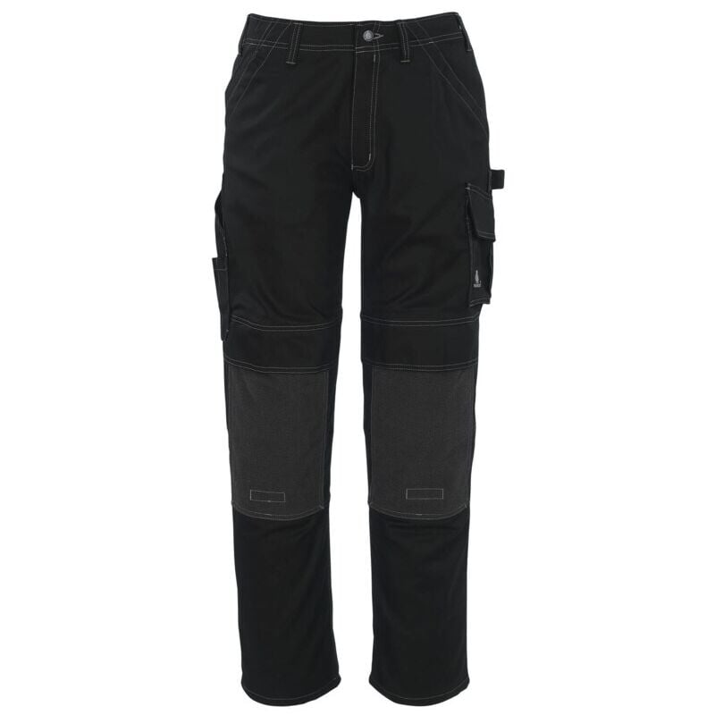 Lerida Men's Black 34R Work Trousers - Mascot