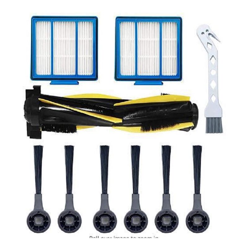 Sunxury - Les accessoires de robot de balayage conviennent à la brosse principale du filtre à brosse latérale shark iq RV1001AE RV101