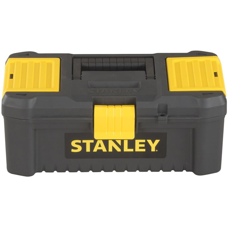 Stanley – Boîte à outils en plastique 32 x 18,8 x 13,2 cm – Organiseurs intégrés – Poignée ergonomique – Cadenassable – STST175514