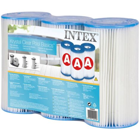 Les CARTOUCHES DE FILTRATION INTEX - Intex - Plusieurs modèles disponibles