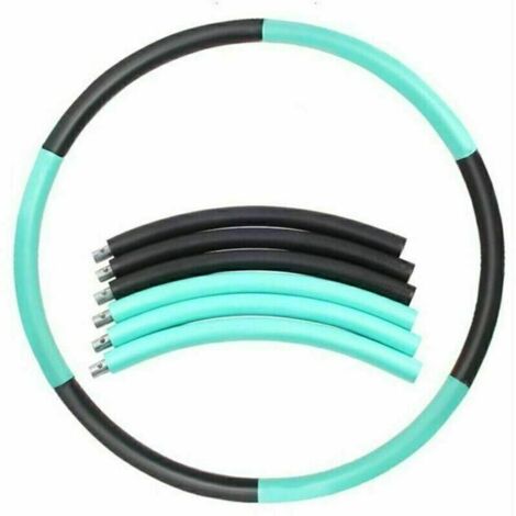 Les cerceaux Hula Hoops sont un outil de fitness pratique pour les adultes., 88 cm, s'emboîtent, légers
