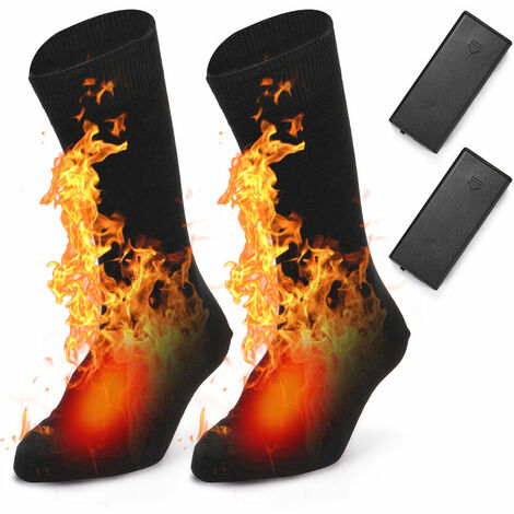 Les chaussettes électriques épaississent et le coton peut être lavé
