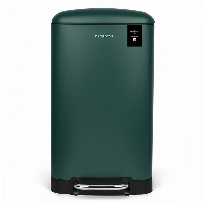 Les collectors n°701 poubelle pédale 30L green duck edition