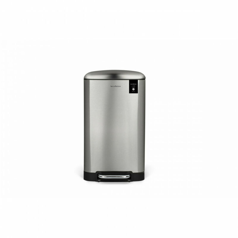 Les collectors n°875 poubelle pédale 40L inox edition