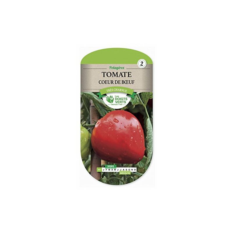 Leborgne - les doigts verts semence tomate coeur de boeuf