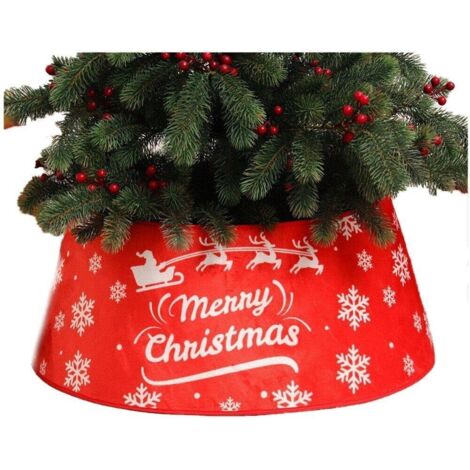 Les housses et jupes de protection pour sapin de Noël sont idéales pour les fêtes de fin d'année et le Nouvel An, Diamètre : 60 cm.