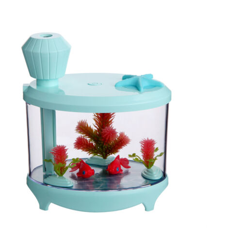 Les humidificateurs Usb de réservoir de poissons de 460 ml ont mené la lumière