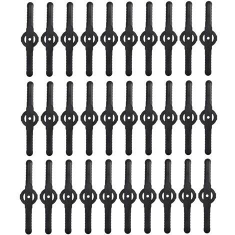 Les lames de tête de coupe, 30 pièces, remplacent la tondeuse électrique, accessoires de tonte à longue lame pour le jardin et la pelouse