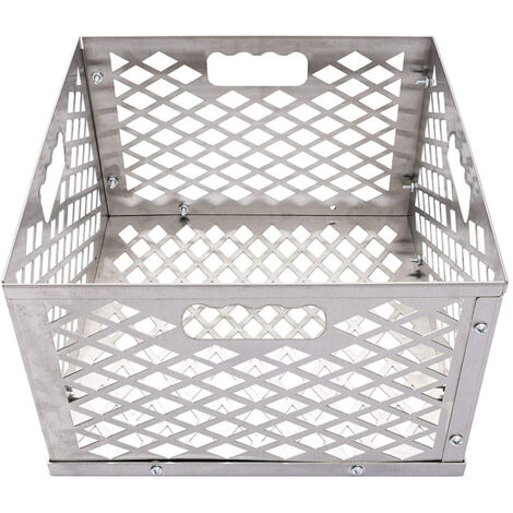 Les paniers à charbon sont des accessoires de barbecue conçus pour un fumage longue durée et à haut rendement. Ils s'utilisent dans les barbecues fumoirs à décalage.
