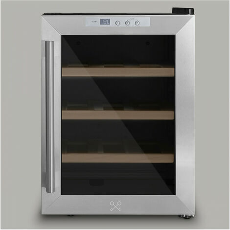 Les petits champs CAVS12+WOM820 - Cave de service et pompe sous vide électrique pour vin