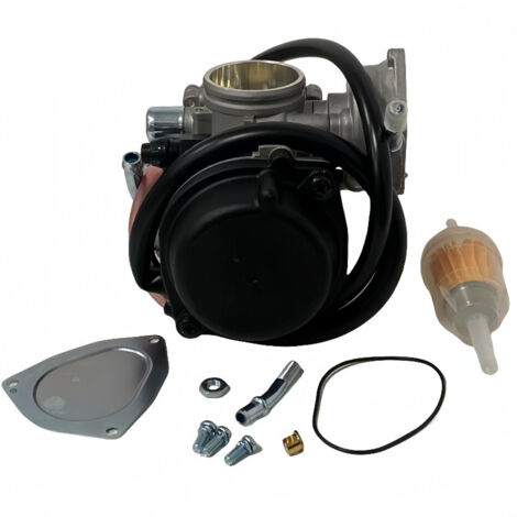 Les pièces de carburateur de moto KFX400 sont compatibles avec les carburateurs CFMOTO CF500 CF188 YFM400, spécifiques aux VTT, avec une pompe d'accélération sensible.