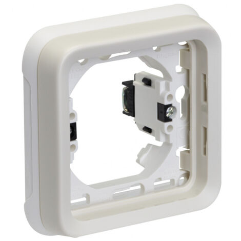Les plaques supports  1 poste griffes blanc