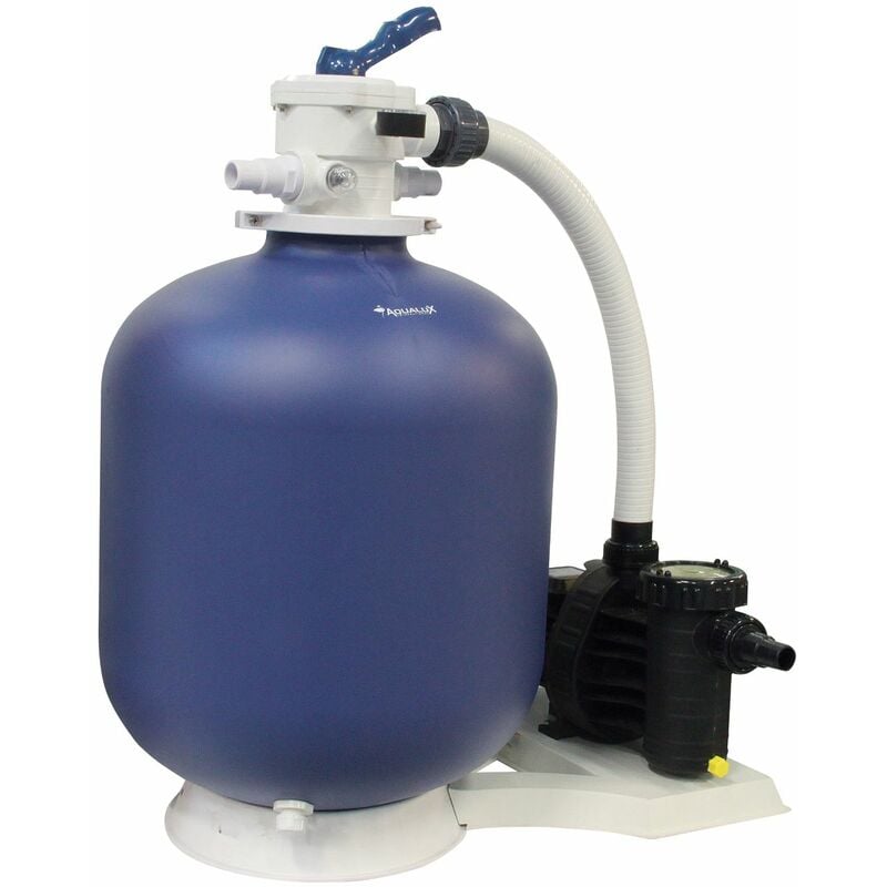 Groupe De Filtration Piscine Enterrée - Pompe Et Filtre - Volume 40-70M3 - Débit 10M3/H - Diamètre 515