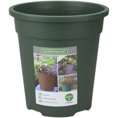Les pots de fleurs ronds en plastique épais, adaptés aux arbres, aux jardins et aux balcons, peuvent être utilisés pour planter diverses fleurs et plantes succulentes.